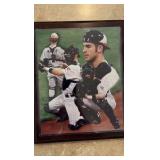 Joe Mauer Framed Player Photograph, Baseball Card and Engraved Nameplate, Great Decoration for any Twin Fan Who is Building a Man Cave