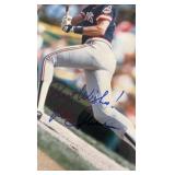 Pat Tabler Autographed 8x10 Baseball Picture