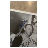 Bill Mazeroski, Elroy Face and Harvey Haddix Pittsburgh Pirates  Autographed 8x10 Baseball Picture