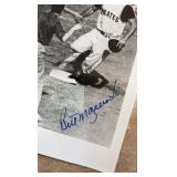 Bill Mazeroski Autograph Photo of his Game Winning World Series Homerun, Autograph is Partially Smudged at the End Pittsburgh Pirates