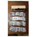 Box of Minnesota Twins Cards, Mix of Years, Players and Card Companies