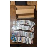 Box of Minnesota Twins Cards, Mix of Years, Players and Card Companies