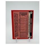 1986 Topps Traded Jose Canseco Rookie Card Oakland Athletics