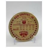 1993 King Meat Snacks Card Ken Griffey Jr. Card (Some Wear on Card)