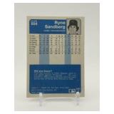 1984 Fleer Ryne Sandberg 2nd Year Card Chicago Cubs