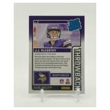 2024 Donruss JJ McCarthy Rated Rookie Minnesota Vikings