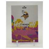 2024 Panini Rookies and Stars JJ McCarthy Rookie Card Minnesota Vikings