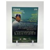 2016 Topps Stadium Club Orange Parallel Prince Fielder #270