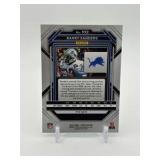 2022 Panini Prizm - Barry Sanders #102 Green Prizm Detroit Lions Hall of Famer NFL