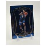 2020-21 Panini Select - Premier Level Jaden McDaniels #197 Blue Rookie Card Minnesota Timberwolves