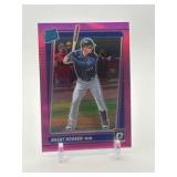 2021 Panini Donruss Optic - Rated Rookie Brent Rooker #68 Pink Prizm Rookie Card Minnesota Twins