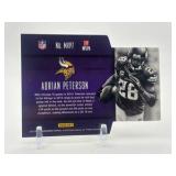 2015 Panini Contenders MVP Contenders Insert Card Adrian Peterson Minnesota Vikings