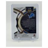 2023 Panini Select - Premier Level Sam LaPorta #106 Silver Prizm Die-Cut Rookie Card