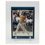 2002 Bowman Justin Morneau Rookie Card Minnesota Twins Legend