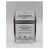 2023 Topps Series 1 - Team Logo Commemorative Patches Jazz Chisholm