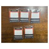 2011 Topps Triple Threads Serial #’d Insert Card Lot, Ryan Howard, David Wright, Thurman Munson, CC Sabbathia, Willie McCovey, all Cards #’d to 1500