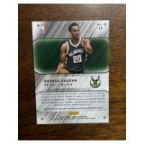 2015 Absolute Basketball Rashad Vaughn “Tools of the Trade” Game Used Basketball and Jersey Card Rookie Card Serial #’d 83/99 Milwaukee Bucks