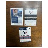 Case Keenum Rookie Card Lot, Three Different Rookie Cards, Former Minnesota Viking