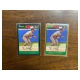 Josh Willingham Bowman Rookie Cards 2-Cards Lot Minnesota Twins