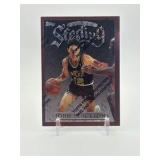 1996-97 Topps Finest - Common Bronze John Stockton #90 Sterling Insert Card