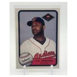 2001 Fleer Platinum C.C. Sabathia Rookie Card