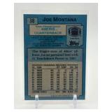 1988 Topps - Joe Montana #38 NFL Legend Hall of Famer