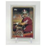 1988 Topps - Joe Montana #38 NFL Hall of Famer
