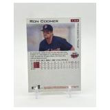 1997 Fleer - Ron Coomer On-Card Autograph Minnesota Twins