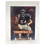 2000 Fleer Tradition Throwbacks Brian Urlacher Rookie Card Insert
