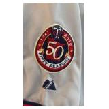 Joe Mauer Gray Minnesota Twins Jersey, Collectible 50th Anniversary Jersey With Patch (Not Autographed)