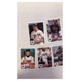2011 Topps Mini Stickers Minnesota Twins Team Set