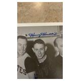 Bill Mazeroski, Elroy Face and Harvey Haddix Pittsburgh Pirates  Autographed 8x10 Baseball Picture