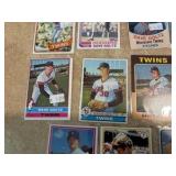 Dave Goltz Minnesota Twins Vintage Baseball Card Lot