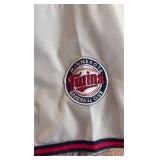 Joe Mauer Gray Minnesota Twins Jersey, Collectible 50th Anniversary Jersey With Patch (Not Autographed)