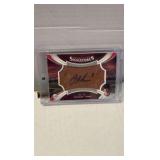 2006 Upper Deck Sweet Signatures Joe Mauer Autographed Card, Signed On a Piece of a Baseball Glove, Serial #’d 09/15 Very Rare, Comes in Hard Plastic Case for Protection