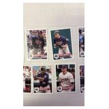 2011 Topps Mini Stickers Minnesota Twins Team Set