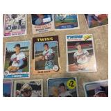 Dave Goltz Minnesota Twins Vintage Baseball Card Lot