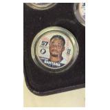 Minnesota Twins Coin Team Set, Rare Colorized Minnesota Star Quarters Featuring Joe Mauer, Justin Morneau, Ron Gardenhire, Johan Santana and Torii Hunter, Comes With Original Plastic Cases and Origina