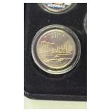 Minnesota Twins Coin Team Set, Rare Colorized Minnesota Star Quarters Featuring Joe Mauer, Justin Morneau, Ron Gardenhire, Johan Santana and Torii Hunter, Comes With Original Plastic Cases and Origina