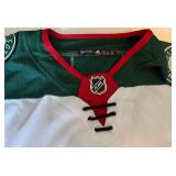 Kirill Kaprizov Autographed Jersey w/ Beckett COA Inscribed "2021 Calder" Size 52 Authentic Minnesota Wild Hockey Jersey