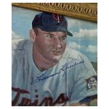 Harmon Killebrew Autographed Cope Enterprises Posters Collection w/ PSA Full LOA Minnesota Twind Baseball