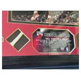 Michael Jordan Game-Used Net From 2003 NBA All-Star Game Limited Edition /150 Michael Jordan Framed Upper Deck Photo and Medallion w/COA
