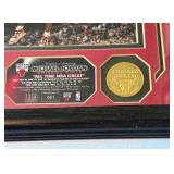 Michael Jordan Game-Used Net From 2003 NBA All-Star Game Limited Edition /150 Michael Jordan Framed Upper Deck Photo and Medallion w/COA