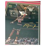 Michael Jordan Game-Used Net From 2003 NBA All-Star Game Limited Edition /150 Michael Jordan Framed Upper Deck Photo and Medallion w/COA