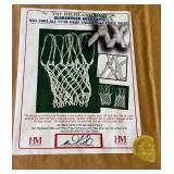 Michael Jordan Game-Used Net From 2003 NBA All-Star Game Limited Edition /150 Michael Jordan Framed Upper Deck Photo and Medallion w/COA
