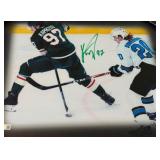 Kirill Karprizov Autogrpahed Metal Photo w/ Beckett COA 22x18" Framed Rookie Year Between The Legs Goal Minnesota Wild Hockey