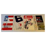 (4) Minnesota Twins Vintage Media Guides - 1966, 1967, 1968, 1969