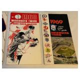 (4) Minnesota Twins Vintage Media Guides - 1966, 1967, 1968, 1969