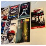 (9) Minnesota Twins Vintage Media Guides - 1976-1984