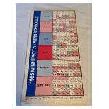 1985 All-Star Game Minnesota Twins Vintage Media Guide